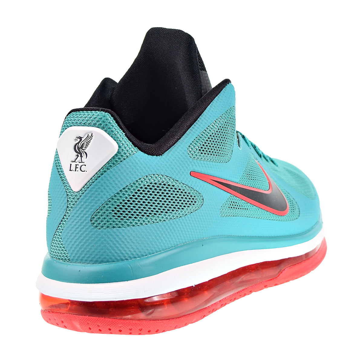 Nike LeBron 9 Low "Reverse Liverpool" Men's Shoes New Green-Black-Action Red