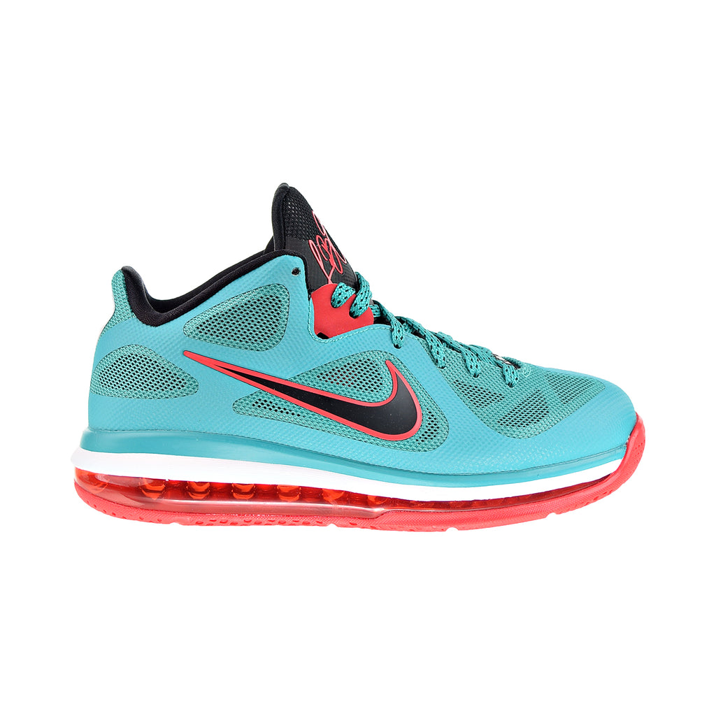 Nike LeBron 9 Low "Reverse Liverpool" Men's Shoes New Green-Black-Action Red