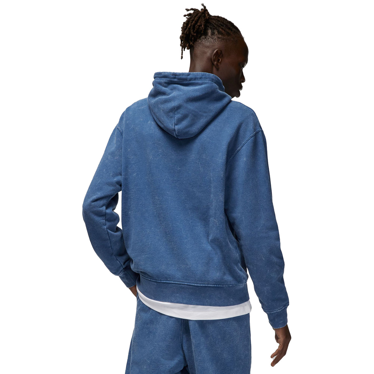 Jordan Essentials Fleece Pull-Over Men's Hoodie French Blue
