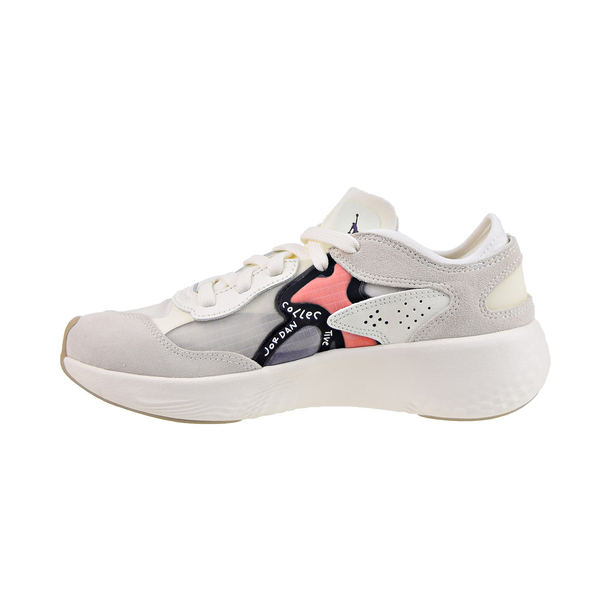 Jordan Delta 3 Low "Paris Collective" Women's Shoes Sail-Black-Gold Suede