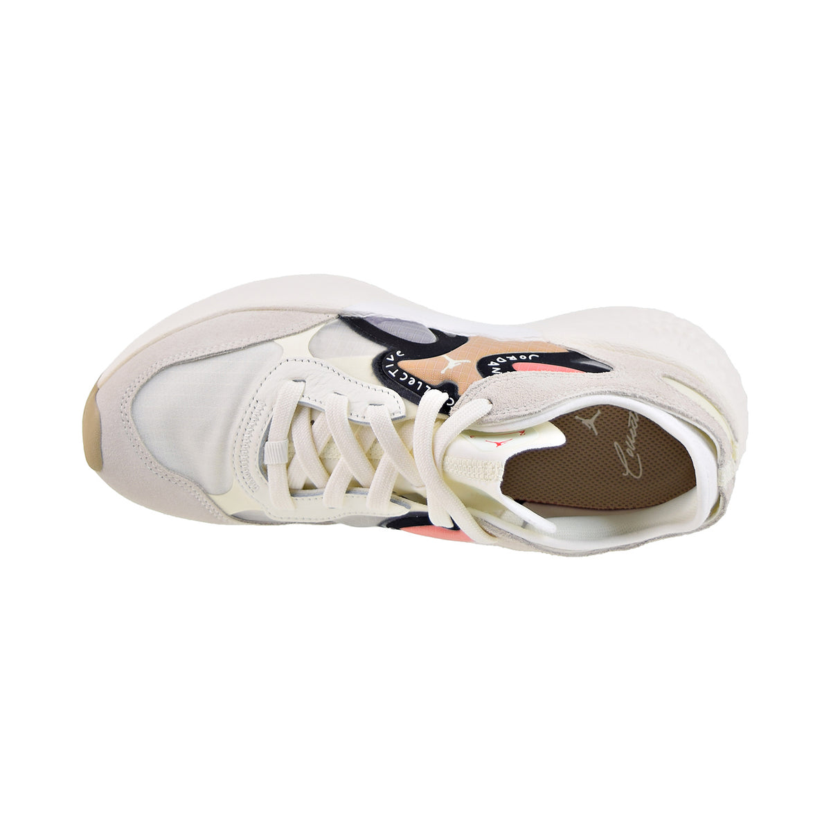Jordan Delta 3 Low "Paris Collective" Women's Shoes Sail-Black-Gold Suede