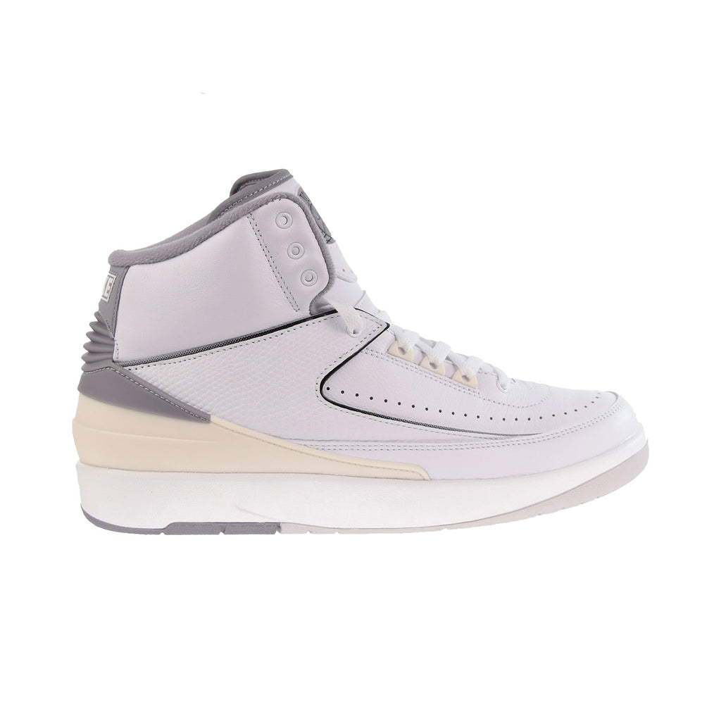Air Jordan 2 Retro Men's Shoes White-Cement Grey