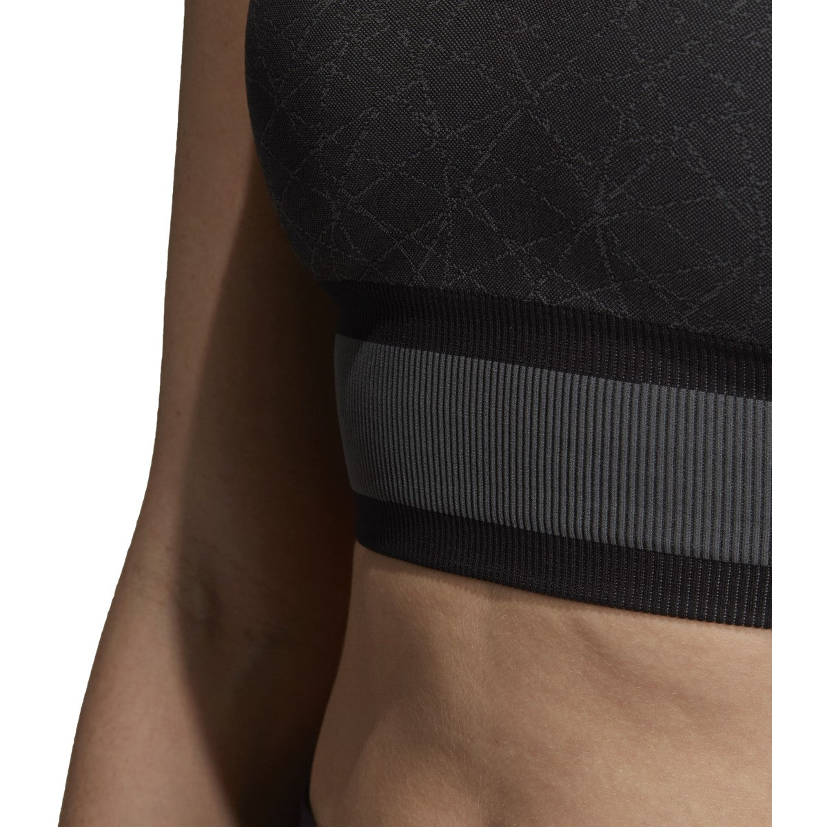 Adidas All Me Wanderlust Women's Seamless Long Bra Black/Grey Six