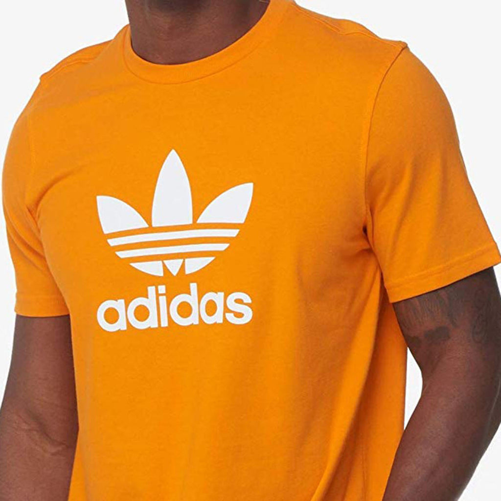 Adidas Men's Originals Trefoil T-Shirt Orange