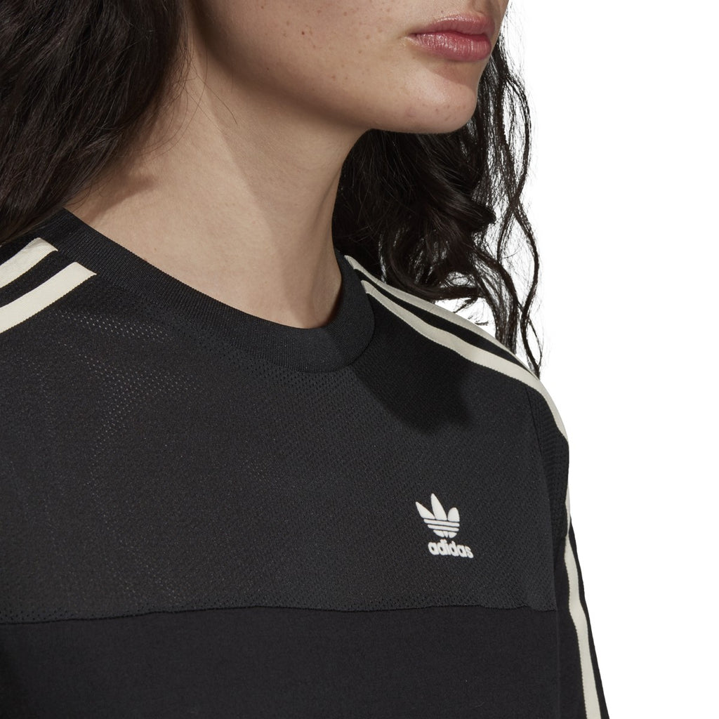 adidas black t shirt dress Women's adidas Essentials 3-Stripes T-Shirt Dress