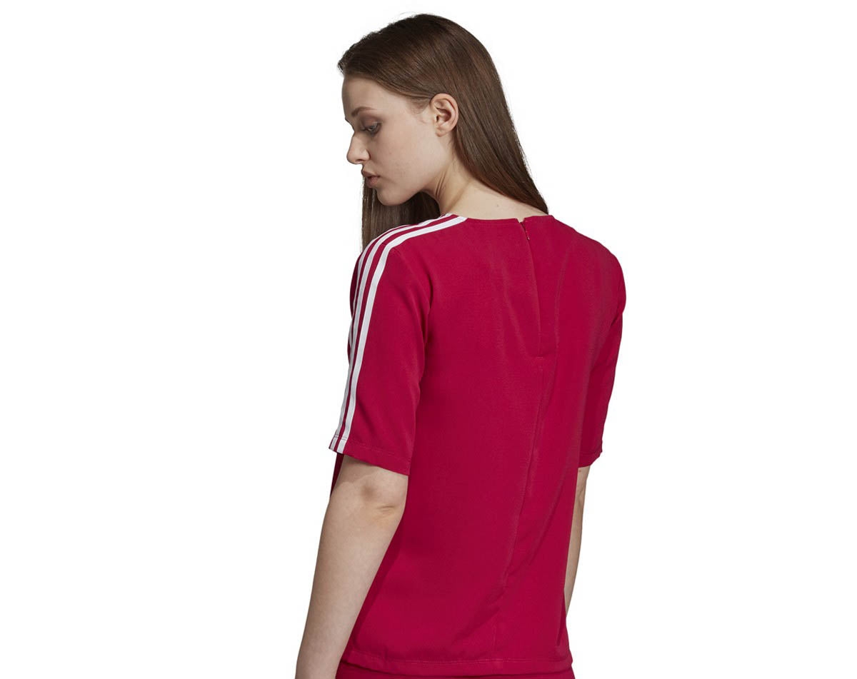 Adidas Women's Originals 3-Stripes T-shirt Pride Pink
