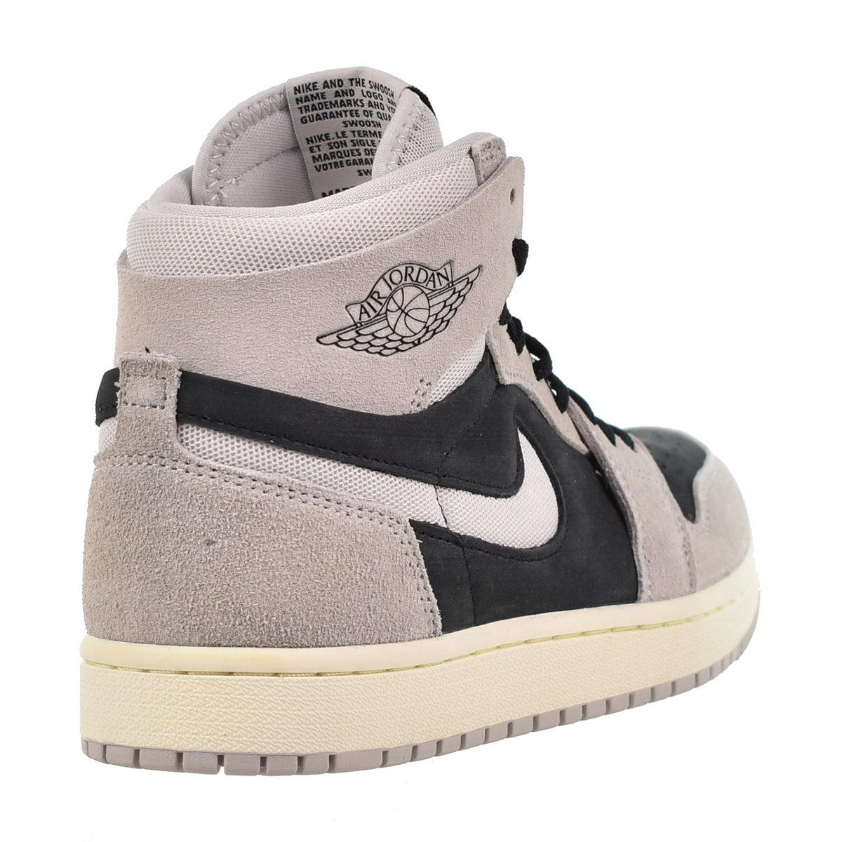 Air Jordan 1 Zoom CMFT 2 Women's Shoes Light Iron Ore-Neutral Grey