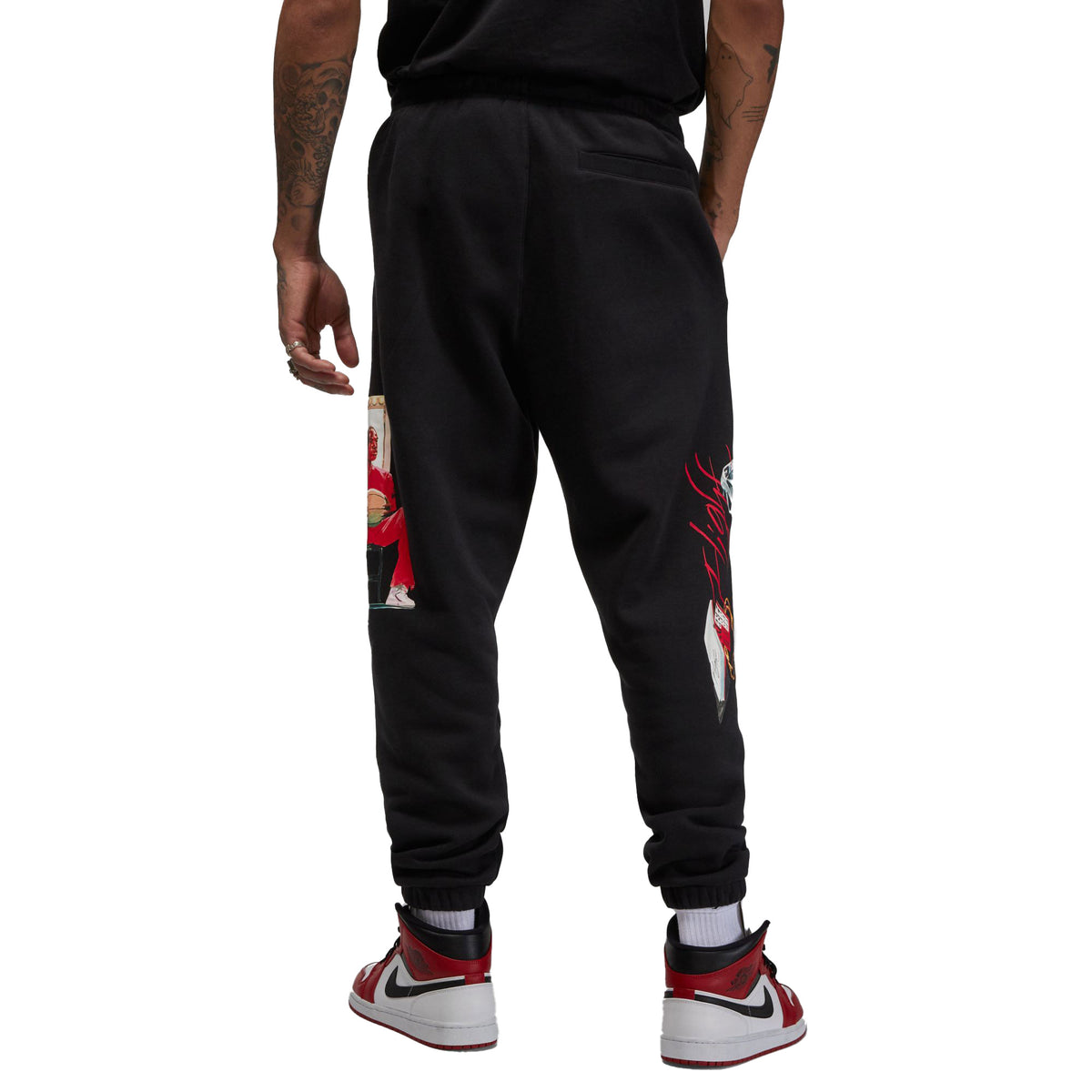 Jordan Artist Series by Jacob Rochester Men's Pants Black-Sail
