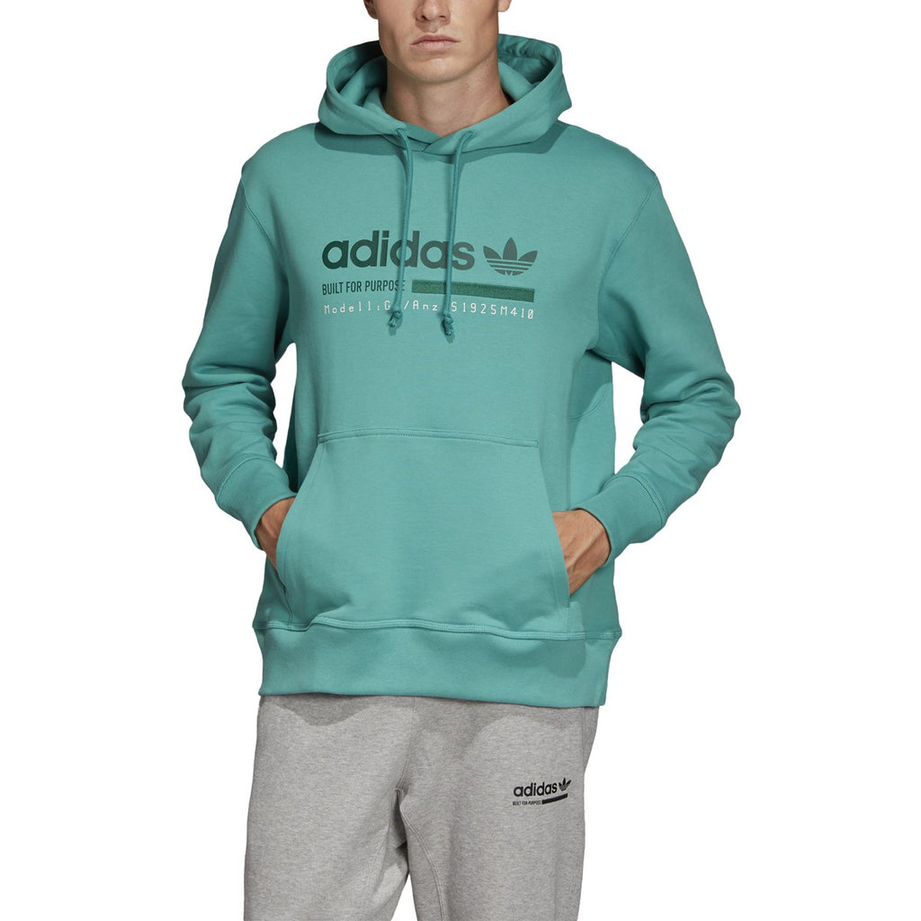 Adidas Originals Kaval Graphic Mens Hoodie True Green