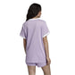Adidas Women's Originals 3-Stripes Tee Purple Glow