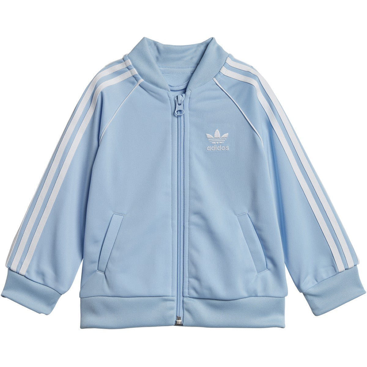 Adidas Infant & Toddler Originals Superstar Track Suit Clear Sky / White