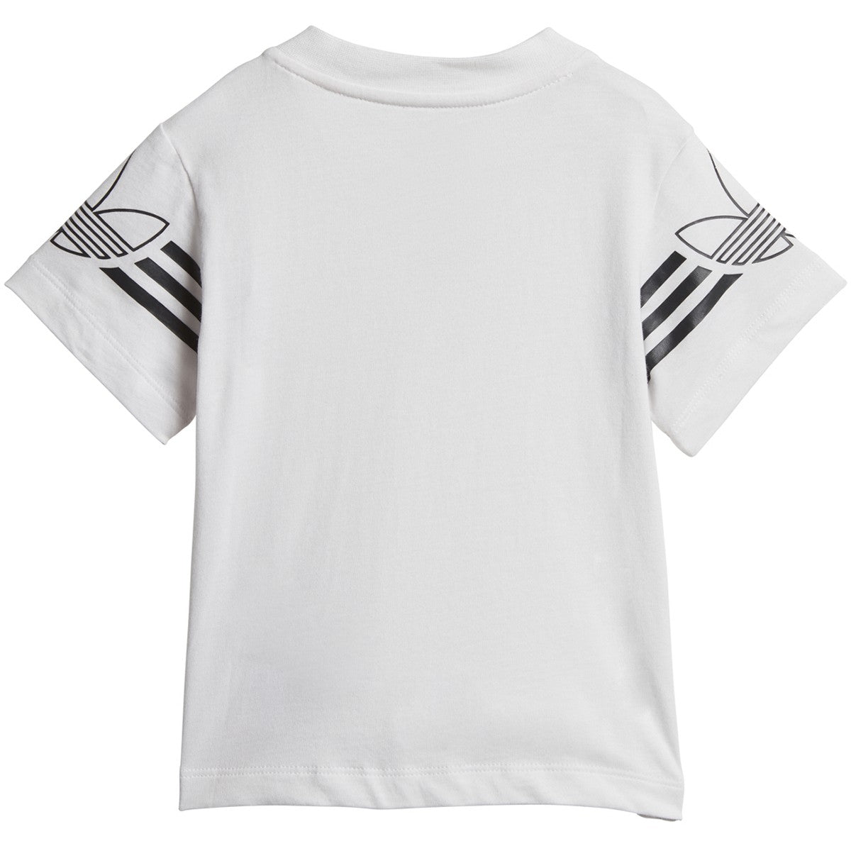 Adidas Infant & Toddler Originals Outline Tee Shorts Set White/Black