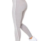Adidas 3-Stripes Kids' Leggings Grey 