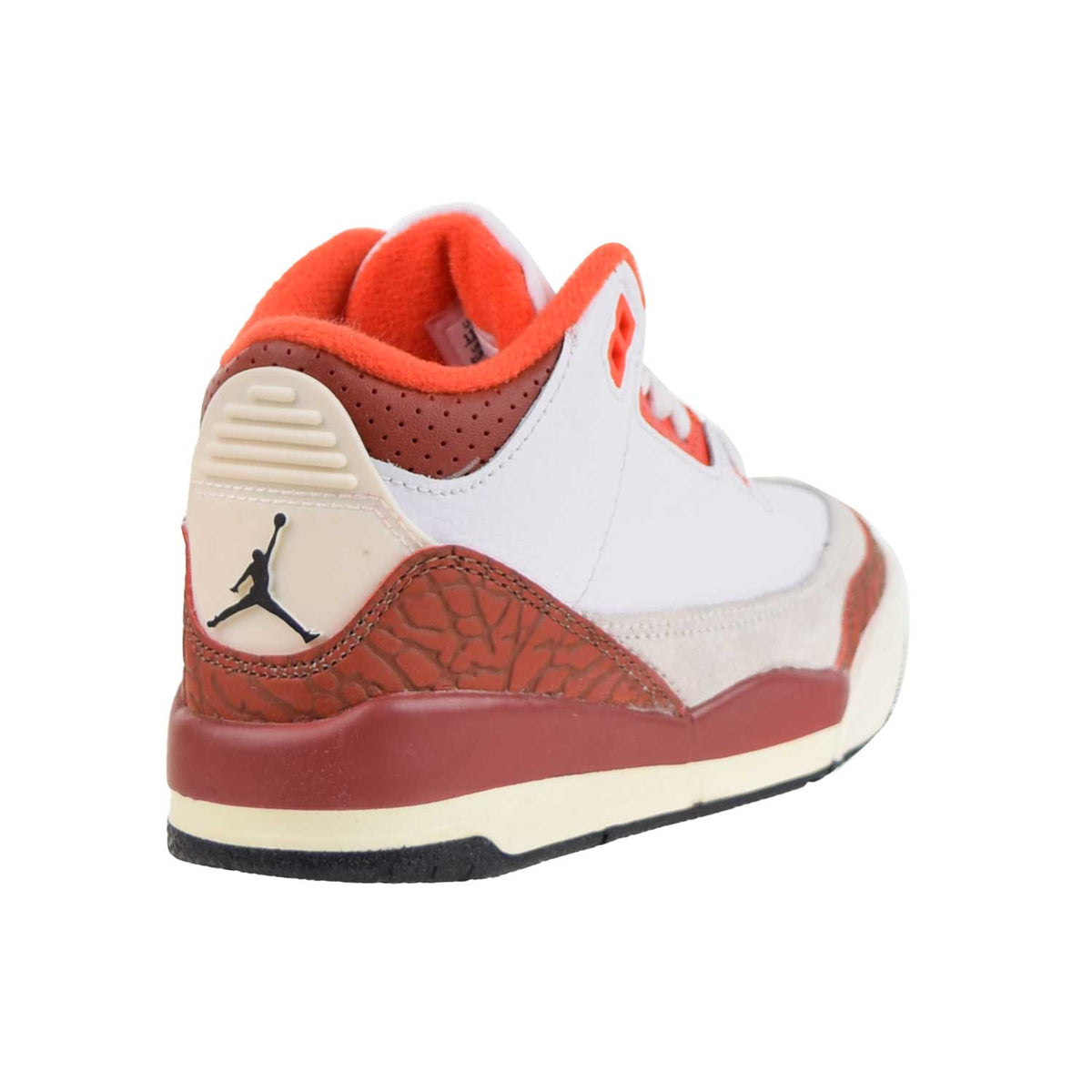 Jordan 3 Retro SE (PS) Little Kids' Shoes Summit White-Mars Stone-Orange