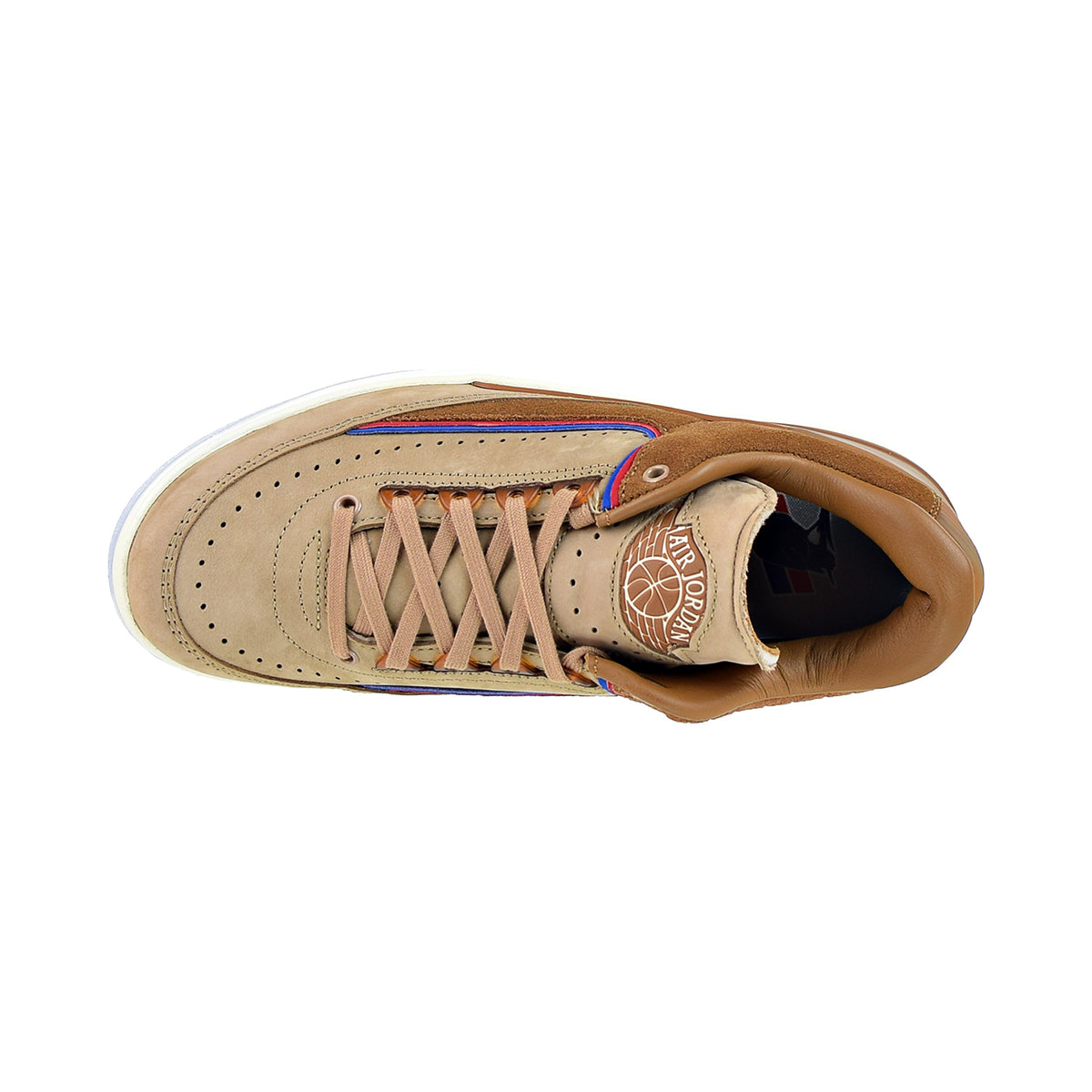 Air Jordan 2 Retro Low x Two 18 Men's Shoes Rocky Tan-British Tan