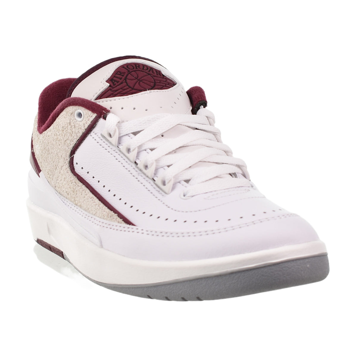 Air Jordan 2 Low 'Cherrywood' Men's Shoes White-Cherrywood Red