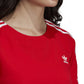 Adidas Women's Originals 3-Stripes T-shirt Red