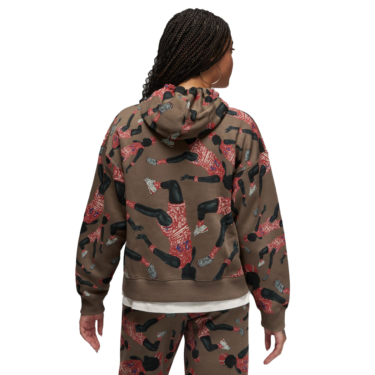 Jordan Artist Series by Parker Duncan Women's Hoodie Palomino
