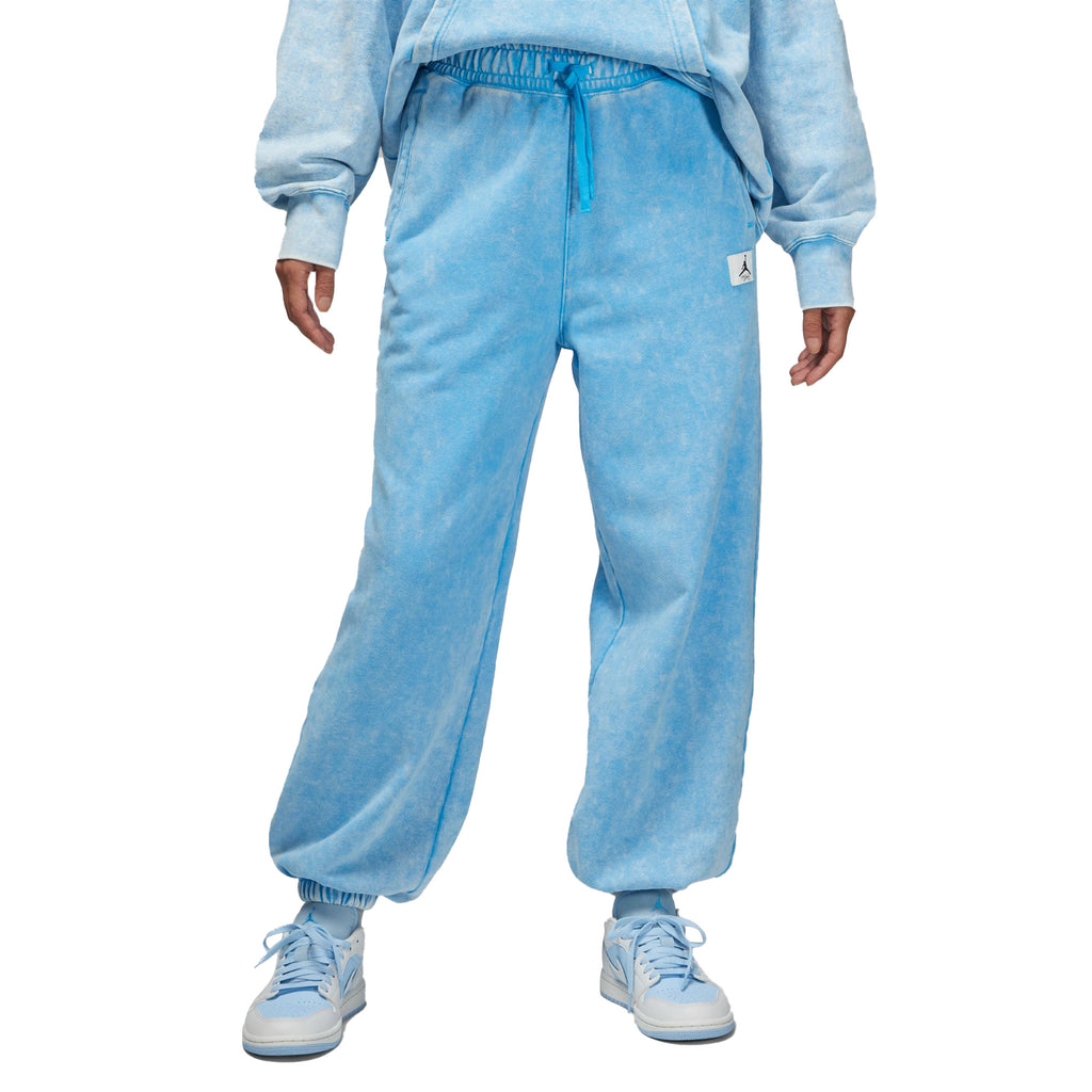 Jordan Flight Women's Washed Fleece Pants Dark Powder Blue