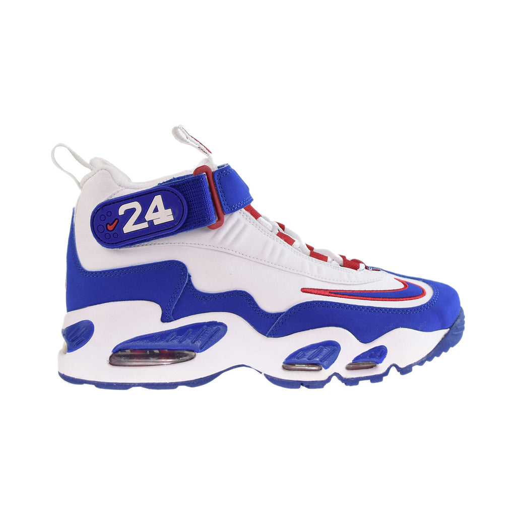 Beurs Hol Ringlet Nike Air Griffey Max 1 (GS) Big Kids' Shoes White-Gym Red-Old Royal