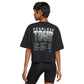Air Jordan Fearless Tour Boxy Women's Cropped T-Shirt Black-Green