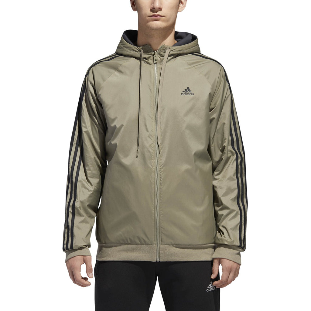 Adidas Originals Men's Reversible Hooded Jacket Medium Beige