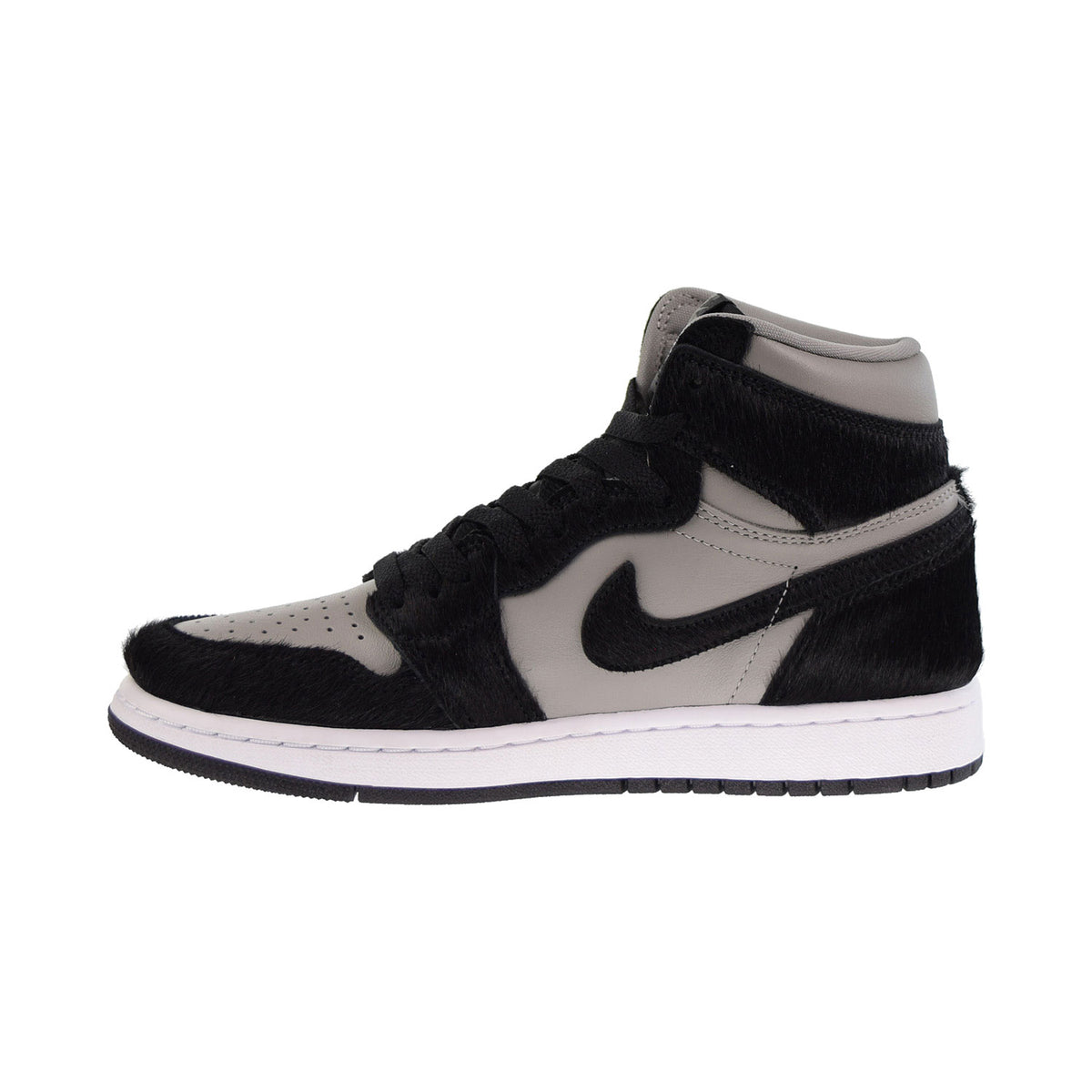  Air Jordan 1 High OG Twist Women's Shoes Medium Grey-Black-White