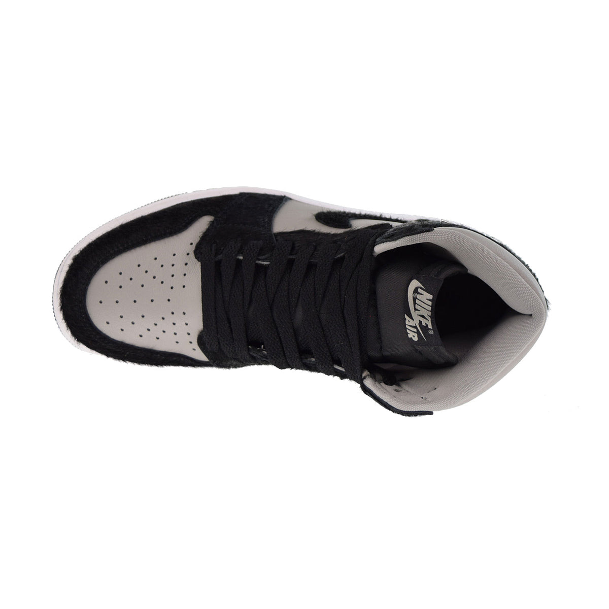  Air Jordan 1 High OG Twist Women's Shoes Medium Grey-Black-White
