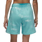 Jordan Flight Women's Washed Fleece Shorts Dark Pwder Blue