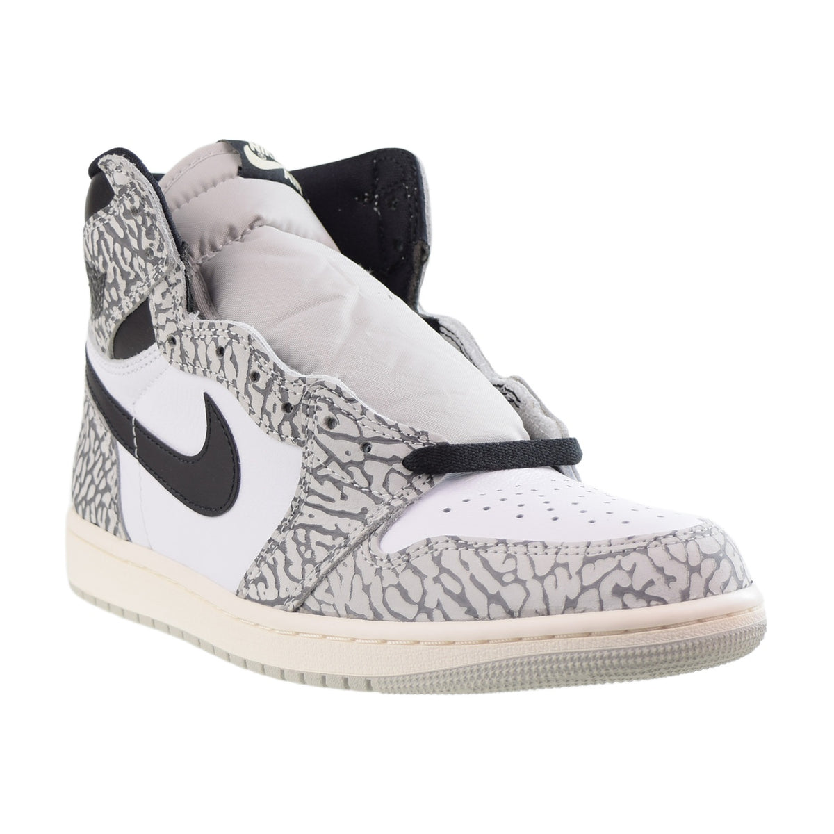 Jordan 1 Retro High OG Men's Shoes Tech Grey-Muslin-Black