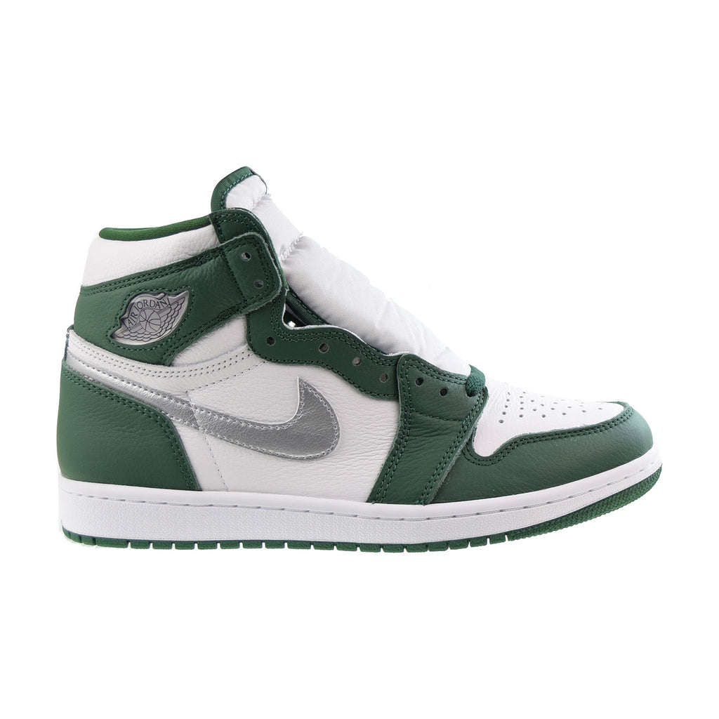 Jordan 1 Retro High OG Men's Shoes Gorge Green-Metallic Silver