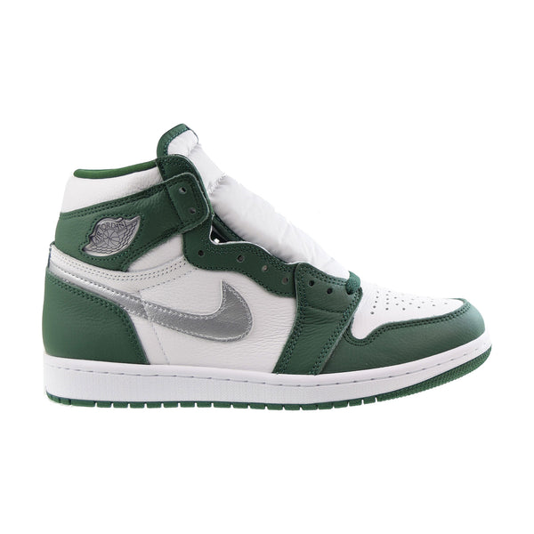 Jordan 1 High Gorge Green/Metallic Silver Size 10.5 Men selling DZ5485-303 NEW