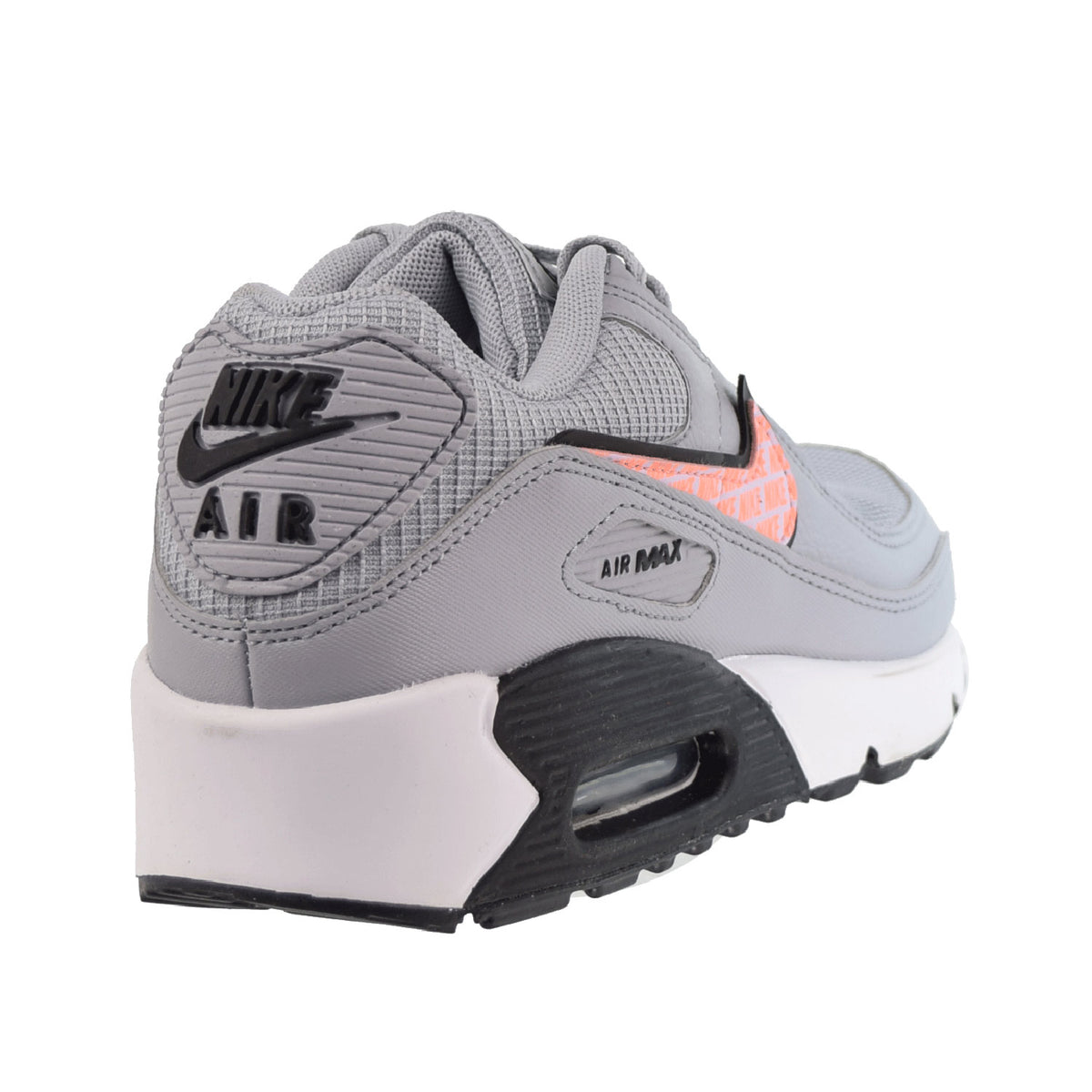 Nike Air Max 90 Next Nature (GS) Big Kids' Shoes Wolf Grey-Doll-Sunset Glowl