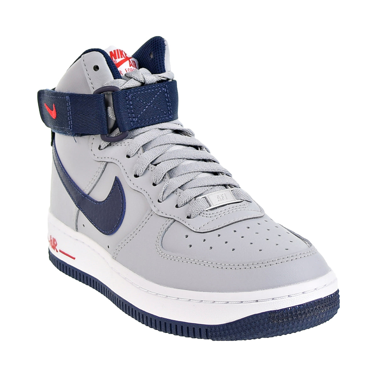 Nike Air Force 1 High New England Women's Shoes Wolf Grey-College Navy