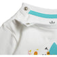 Adidas Infants & Toddler Originals Tee White-Multicolor