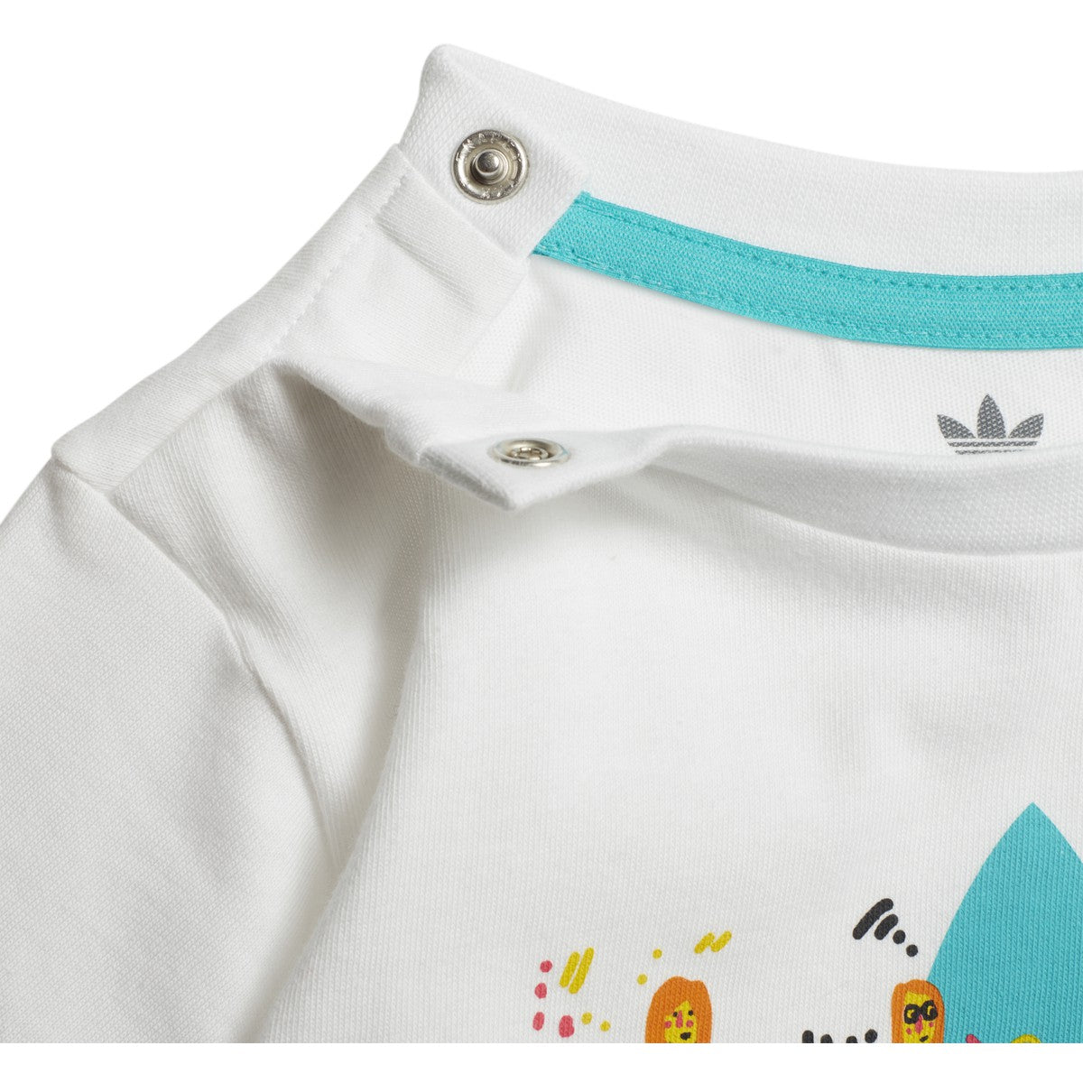 Adidas Infants & Toddler Originals Tee White-Multicolor