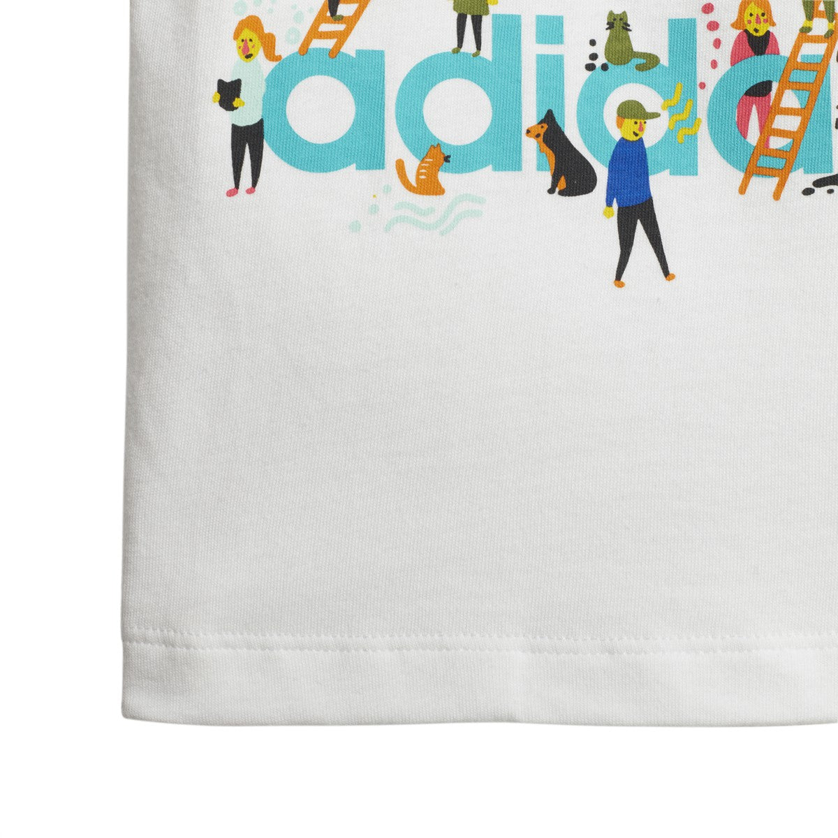 Adidas Infants & Toddler Originals Tee White-Multicolor
