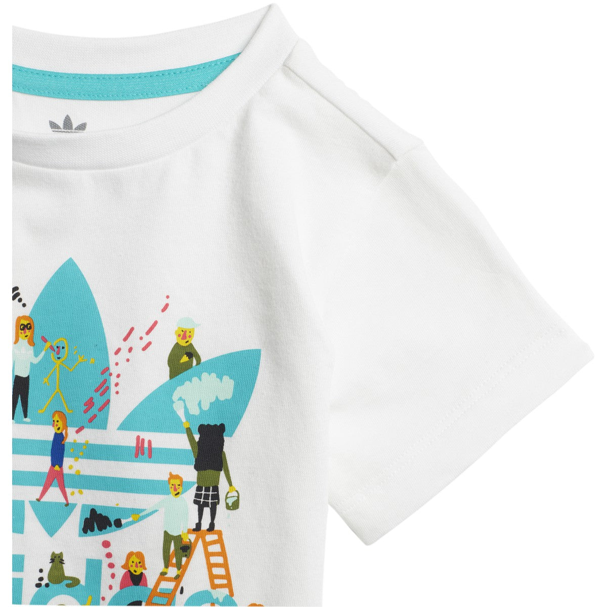 Adidas Infants & Toddler Originals Tee White-Multicolor