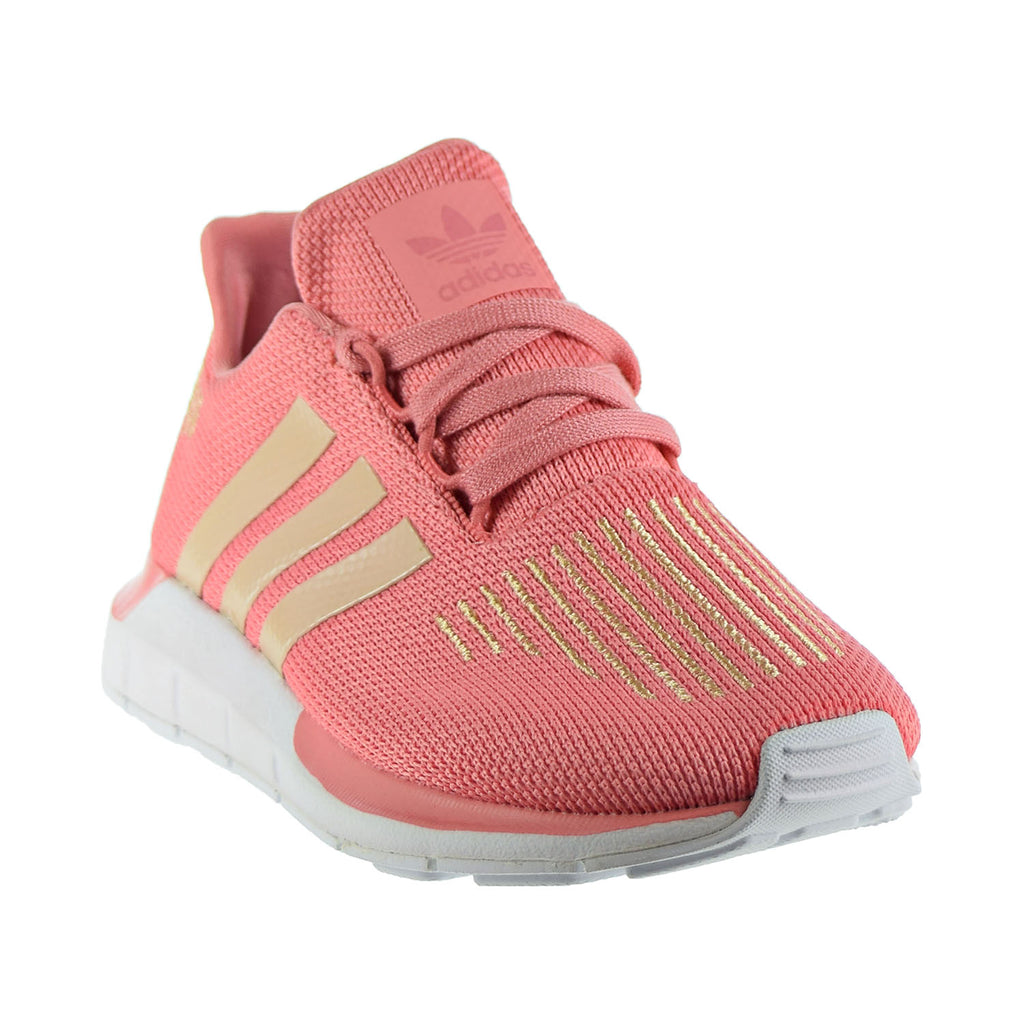Adidas Swift Run Little Kids' Shoes Tactile Rose/Copper Metallic/Core Adidas Swift Run Little Kids' Shoes Tactile Rose/Copper Metallic/Core