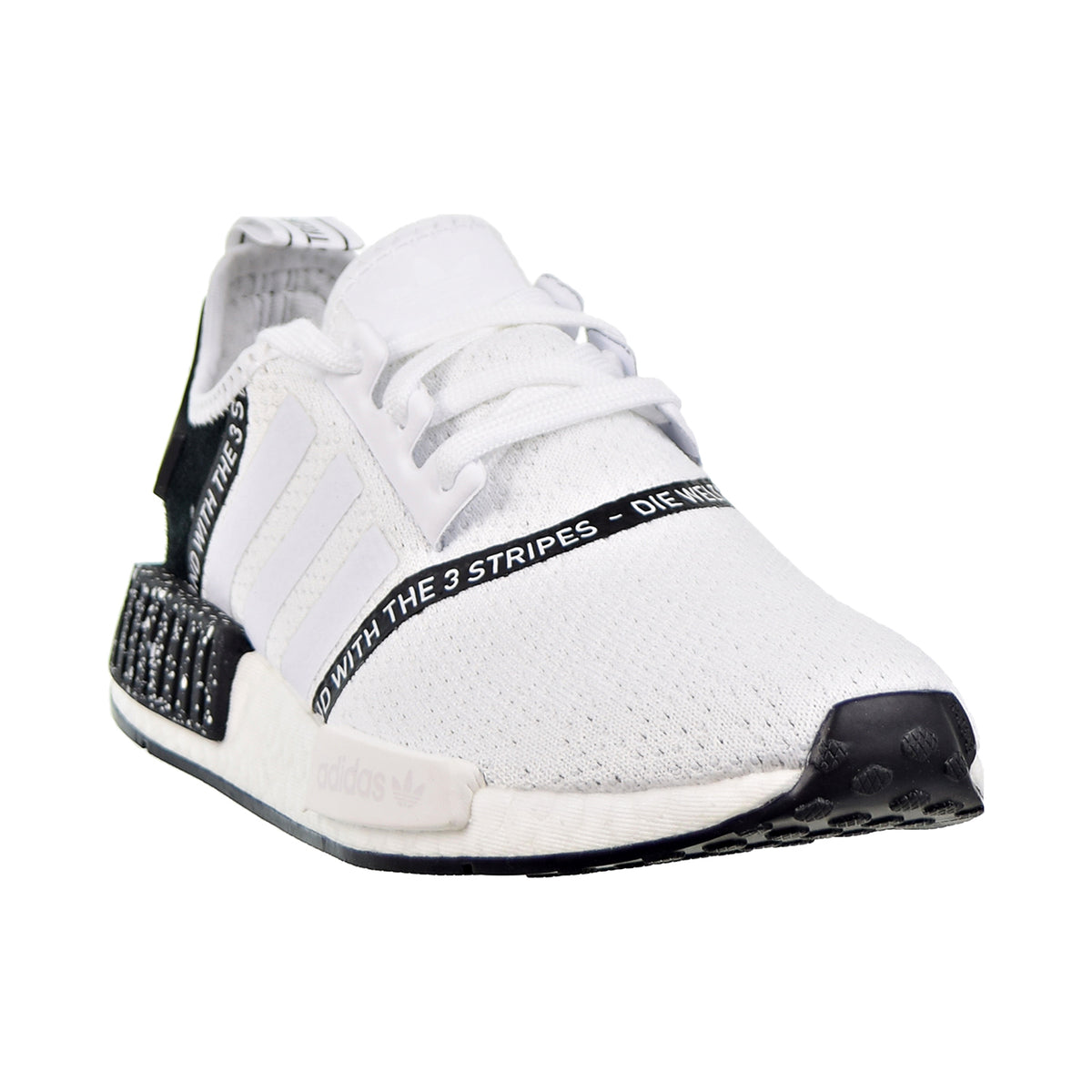 Adidas NMD_R1 J Big Kids Cloud White/Cloud White/Core Black