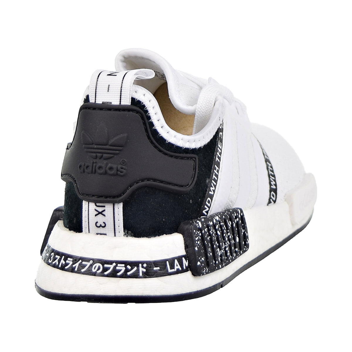 Adidas NMD_R1 J Big Kids Cloud White/Cloud White/Core Black
