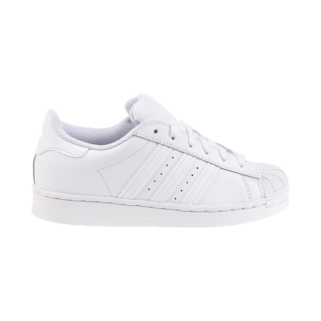 Adidas Superstar Shell Toe Sneakers Cloud White & Core Black Shoes Youth 2.5