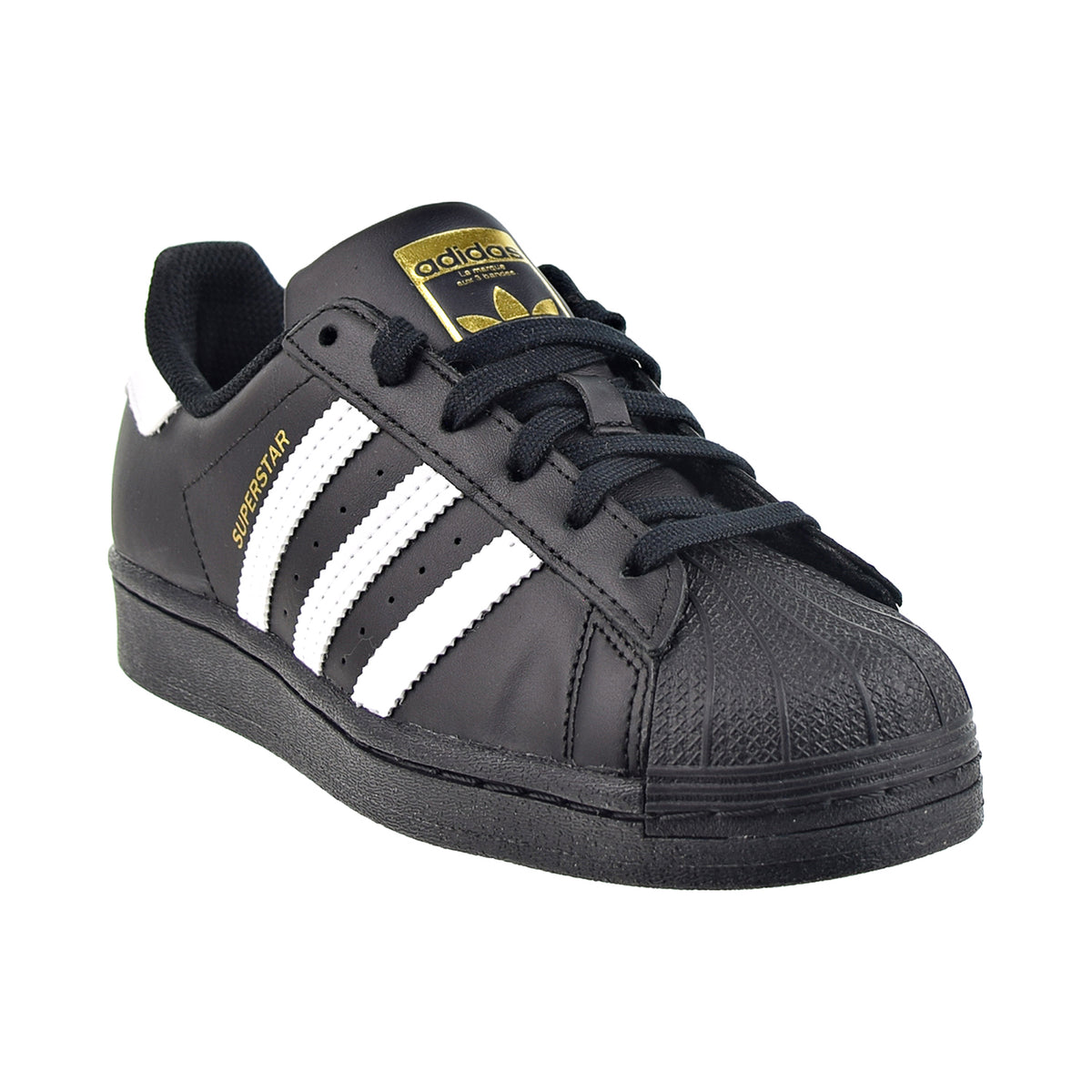 Adidas Superstar J Big Kids' Shoes Core Black/Cloud White