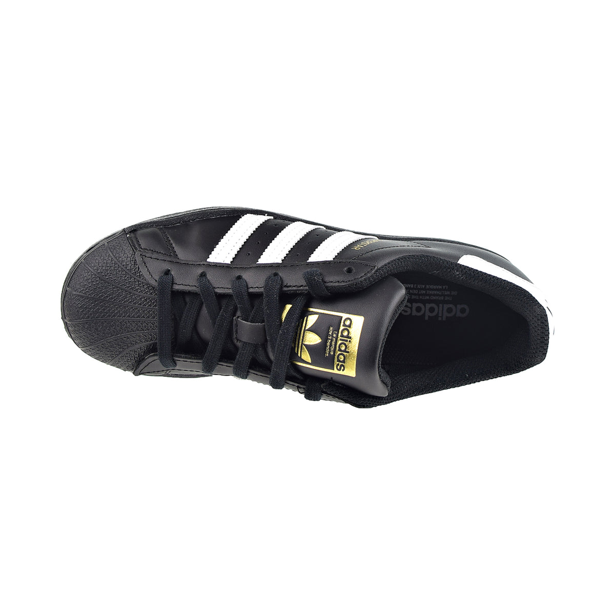 Adidas Superstar J Big Kids' Shoes Core Black/Cloud White