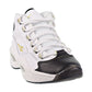 Reebok Question Mid "Black Toe" Men's Shoes White-Black-Gold Met