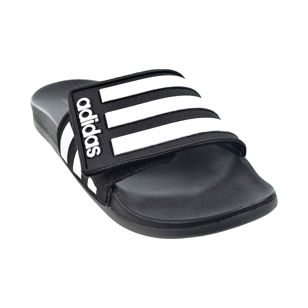Adidas Adilette Comfort Adjustable Men's Slides Core Black-Cloud White