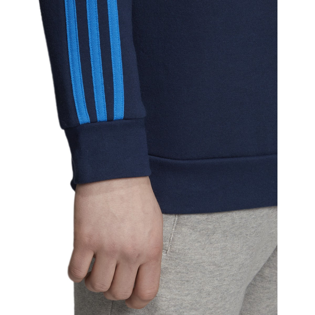 Adidas Men's Originals 3-Stripes Tee Collegiate-Navy-Bluebird