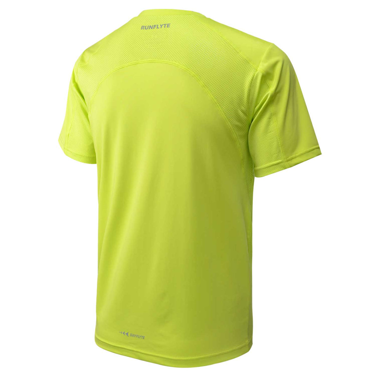 RunFlyte Men's HyperVent PRM Crew T-Shirt Neon Green