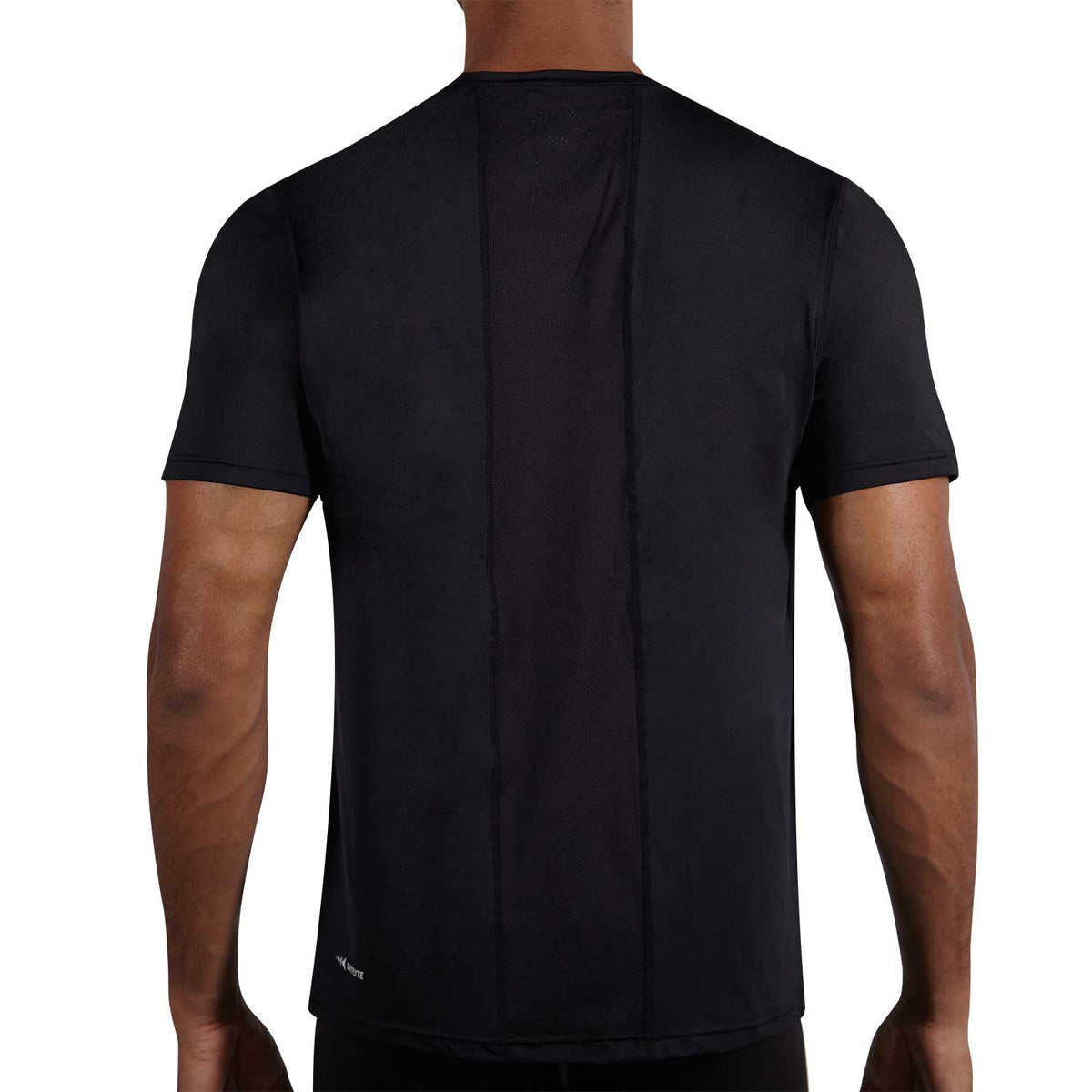 RunFlyte Men's HyperVent PRM V-Neck T-Shirt Black
