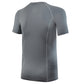 RunFlyte Men's Flyte Compression - Short Sleeve - Moisture Wicking T-Shirt Dark Grey/Light Grey
